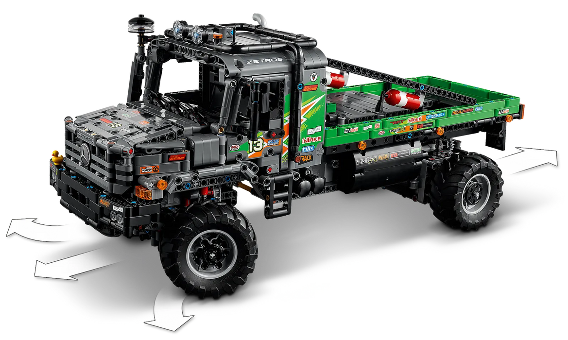 Lego Technic 4x4 Mercedes-Benz Zetros Trial Truck