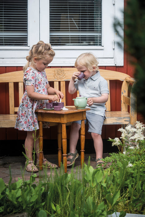Creative Toy Co Green Garden Tea Set
