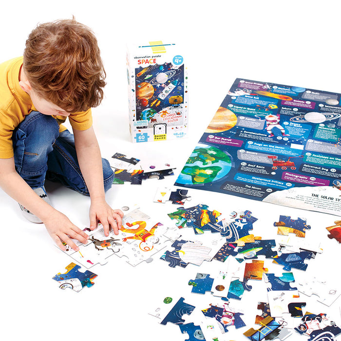 Banana Panda Observation Puzzle Space