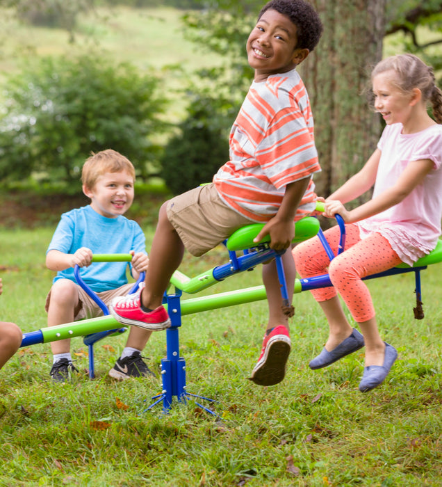 Hearthsong Quad-Seat Teeter Totter