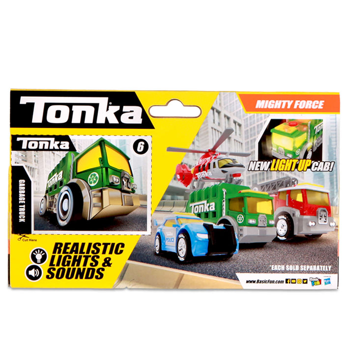 Schylling Tonka Mighty Force Garbage Truck