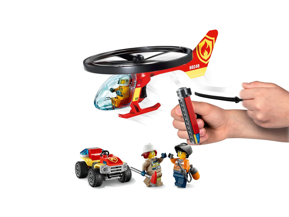Lego City Fire Helicopter Response