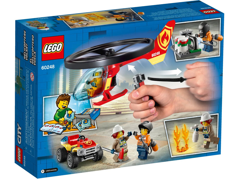 Lego City Fire Helicopter Response