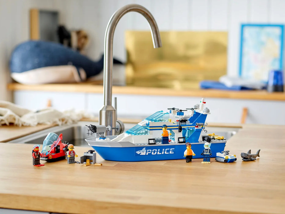 Lego City Police Patrol Boat