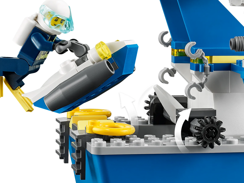 Lego City Police Patrol Boat