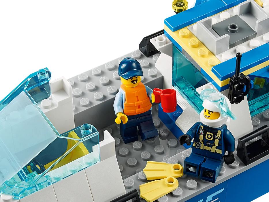 Lego City Police Patrol Boat