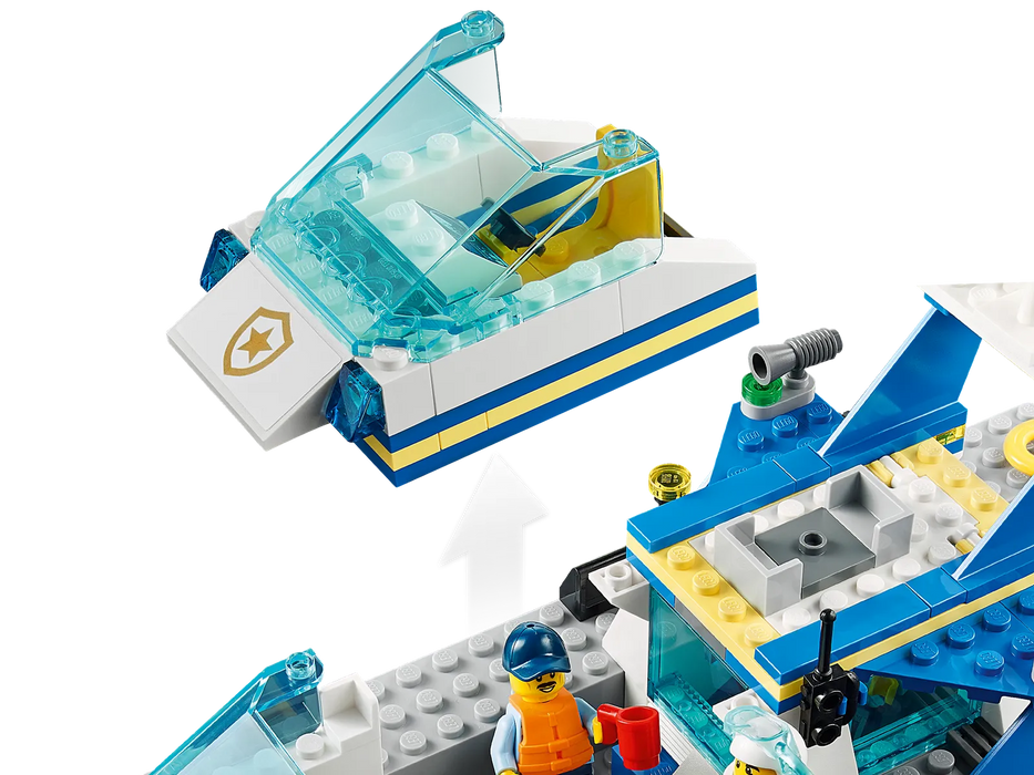 Lego City Police Patrol Boat