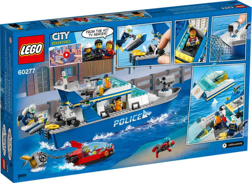 Lego City Police Patrol Boat