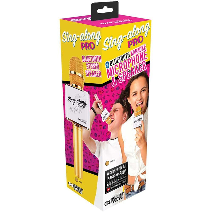 Wireless Expess Sing Along Pro - Gold