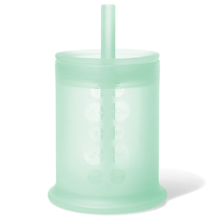 Olababy Traning Cup with Lid + Straw | Mint