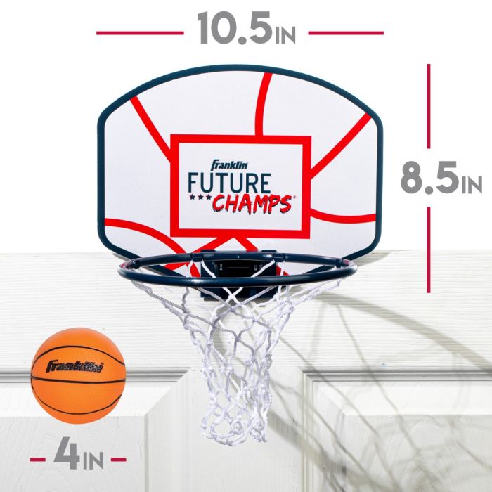 Franklin Sports Over-the-Door Basketball Hoop Set