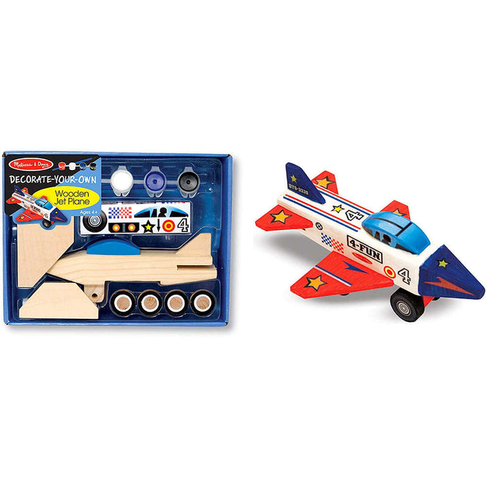Melissa & Dog Design Your Own Wooden Jet Plane