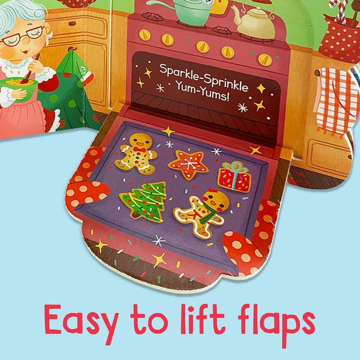 Santa's Workshop Lift-a-Flap Book