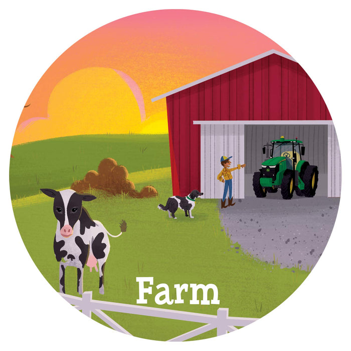 John Deere Farm Friends Lift-a-Flap Book - Cullen's Babyland & Playland