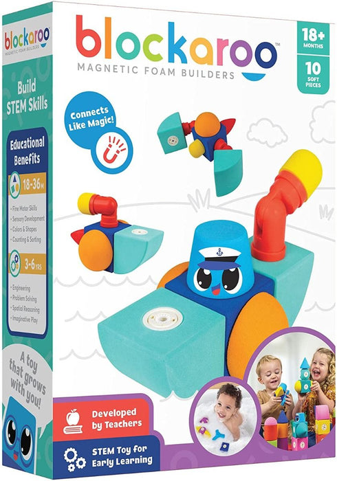 Blockaroo Magnetic Foam Tug Boat