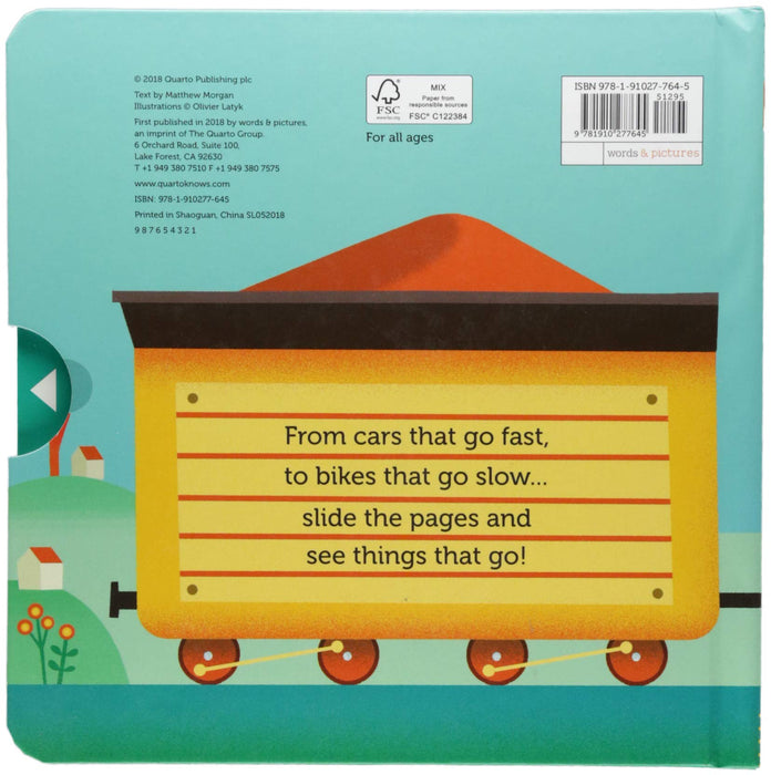 Things That Go Slide & See Book