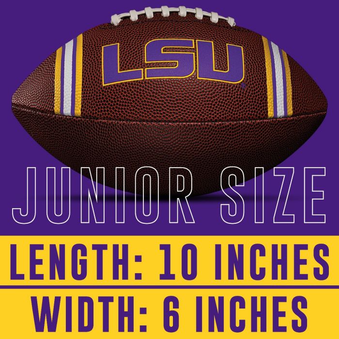 Franklin Sports LSU Junior Football