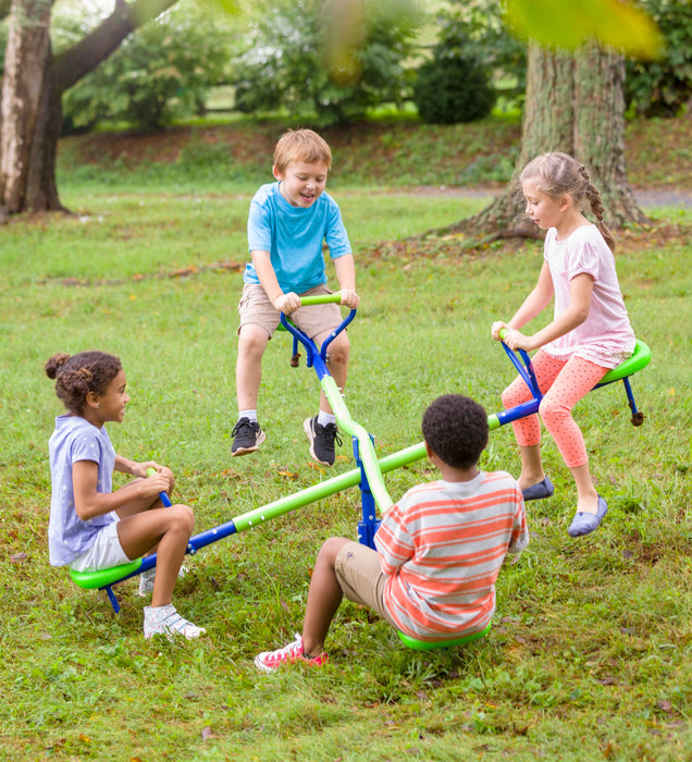 Hearthsong Quad-Seat Teeter Totter