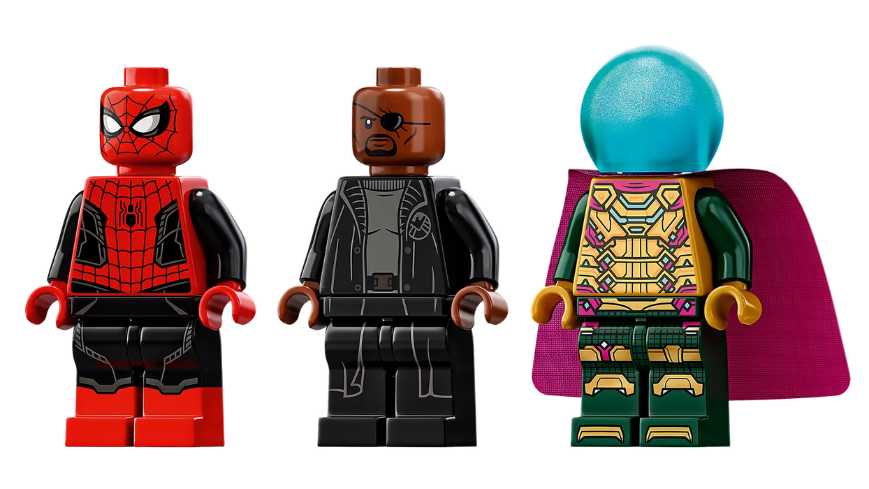 Lego Spider Man vs. Mysterio’s Drone Attack
