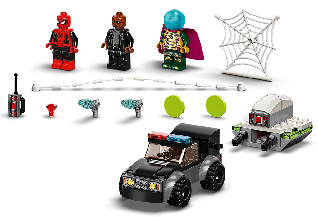 Lego Spider Man vs. Mysterio’s Drone Attack