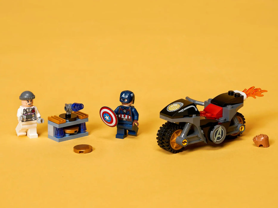 Lego Captain America and Hydra Face Off