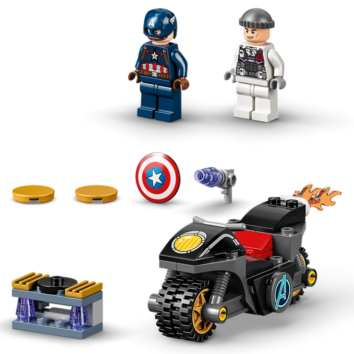 Lego Captain America and Hydra Face Off