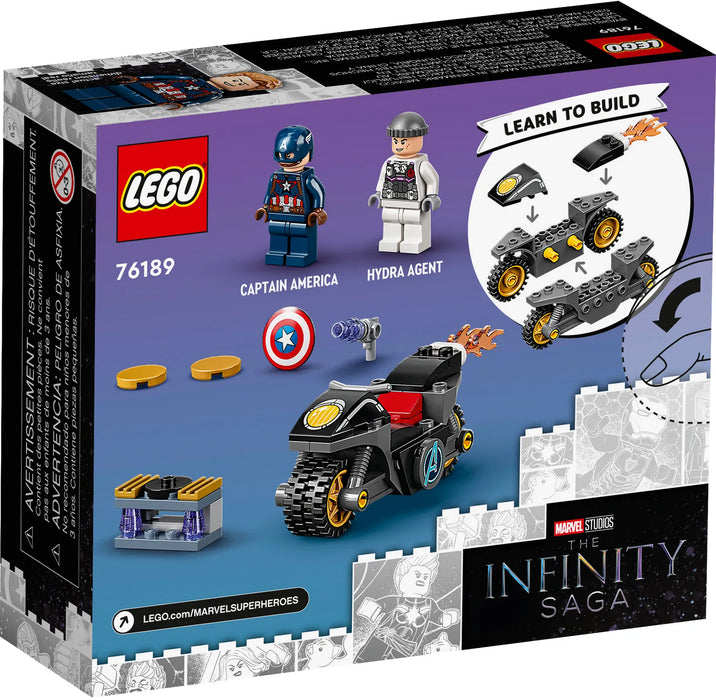 Lego Captain America and Hydra Face Off