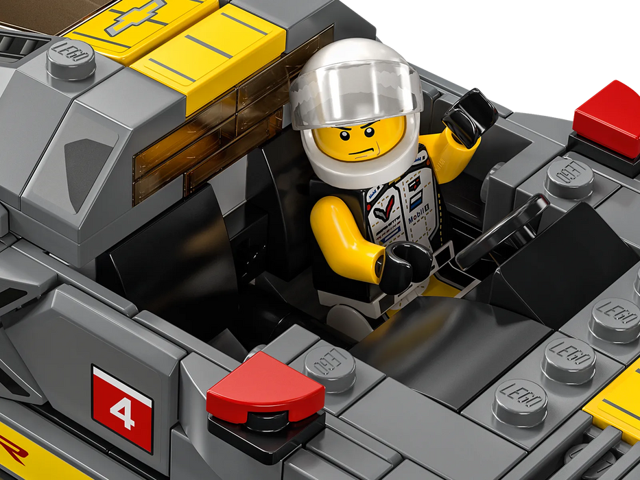 Lego Chevrolet Corvette C8.R and 1968 Corvette
