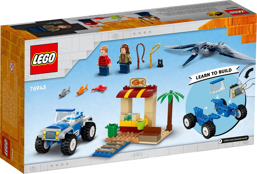 Lego Jurassic World Pteranodon Chase