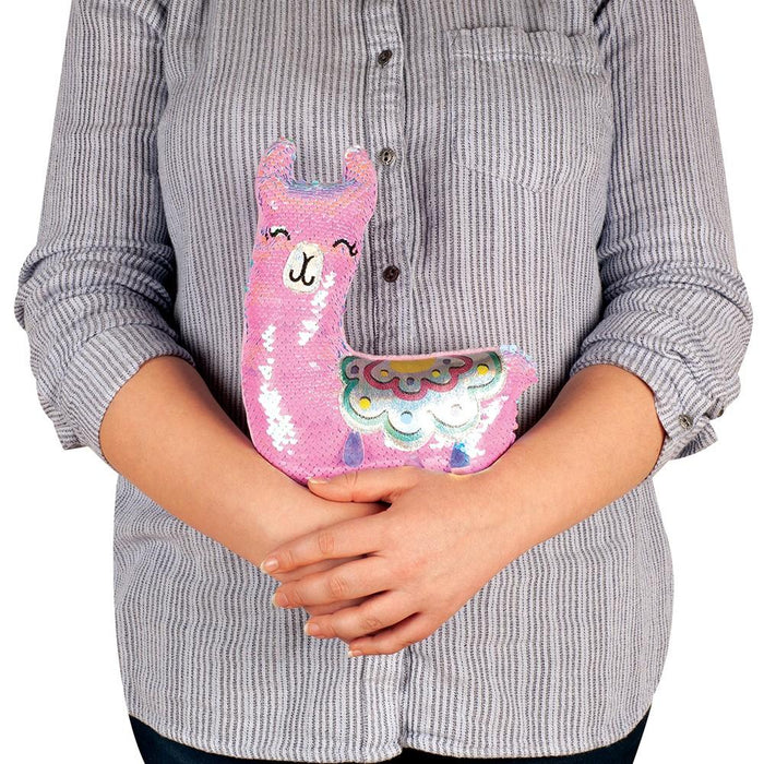 Fashion Angels Sequin Plush Llama
