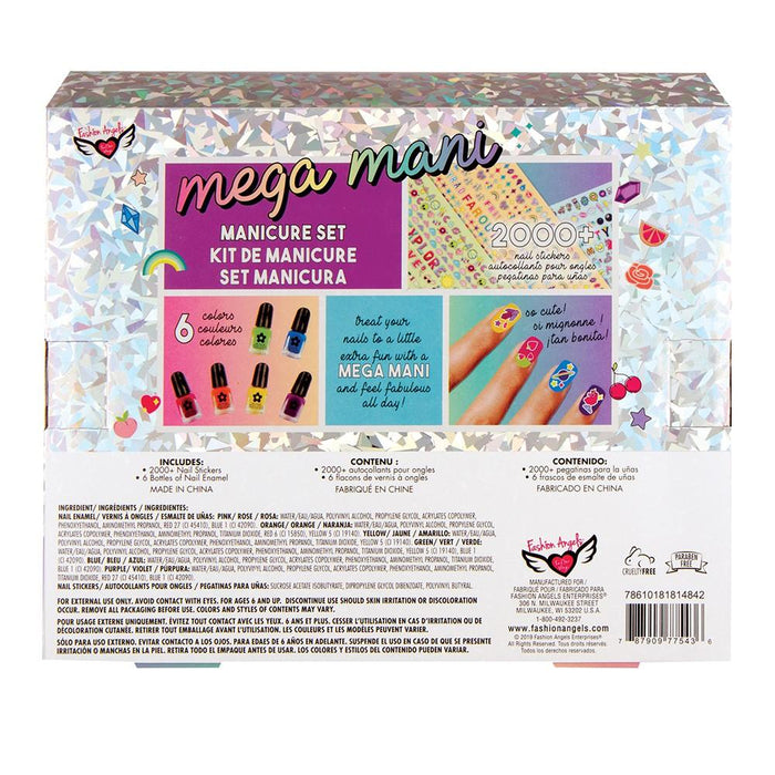 Fashion Angels Mega Mani 2000 Nail Gift Set