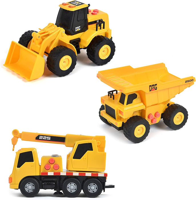 Sunny Days Maxx Action 3-Pack Construction Vehicles