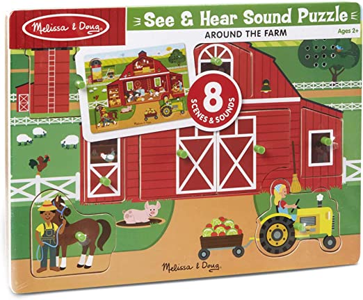 Melissa & Doug Around the Farm Sound Puzzle