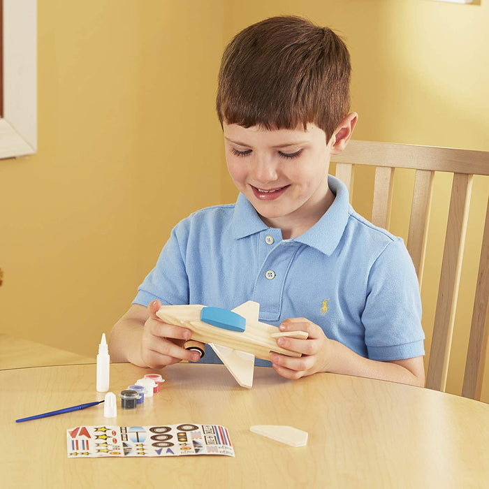 Melissa & Dog Design Your Own Wooden Jet Plane