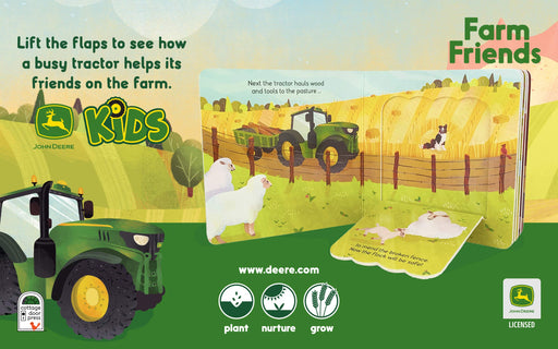 John Deere Farm Friends Lift-a-Flap Book - Cullen's Babyland & Playland