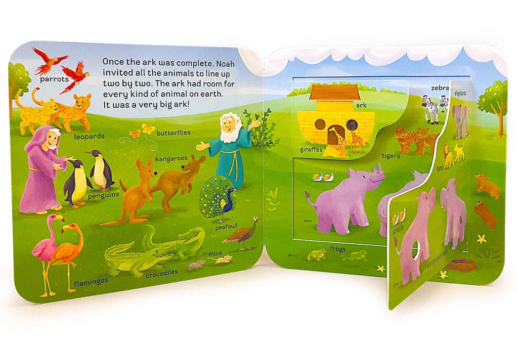 Noah Peek-a-Flap Book
