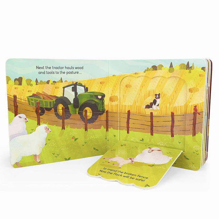 John Deere Farm Friends Lift-a-Flap Book - Cullen's Babyland & Playland