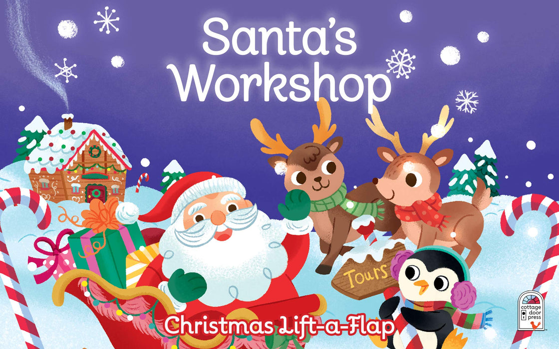 Santa's Workshop Lift-a-Flap Book