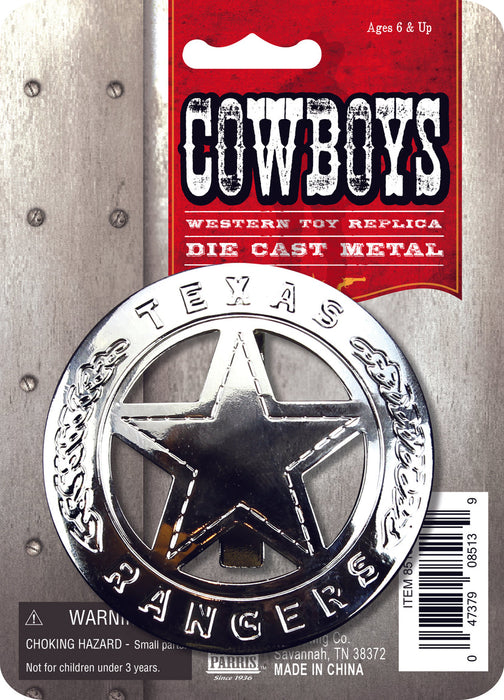 Parris Toys Texas Ranger Badge