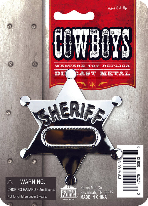 Parris Toys Sherriff's Badge