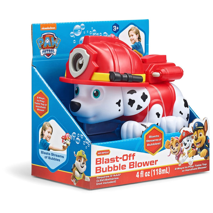 Little Kids Paw Patrol Blast Off Bubble Blower