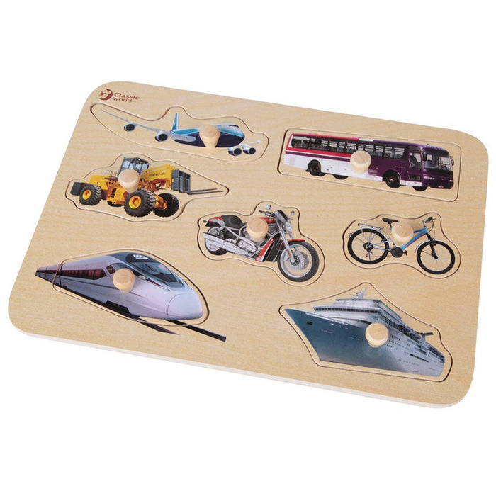Classic World Toys Vehicles Puzzle