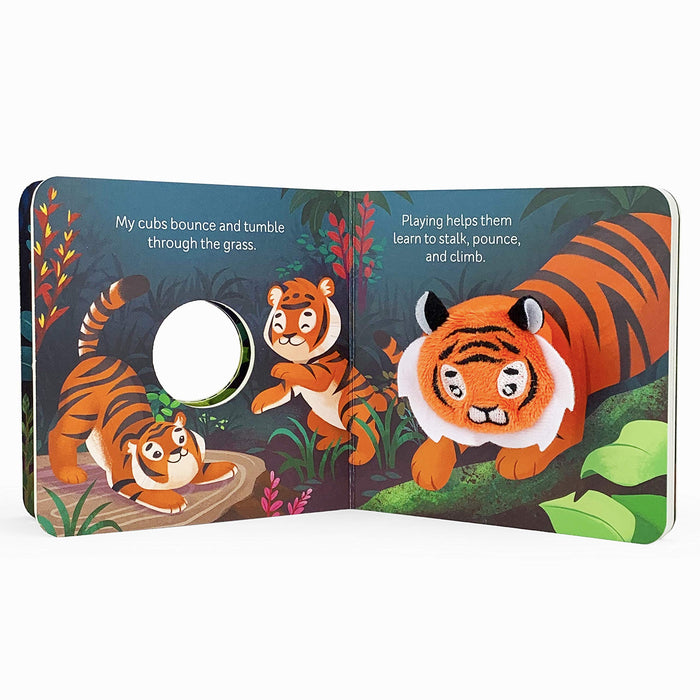 I Am a Tiger Puppet Book