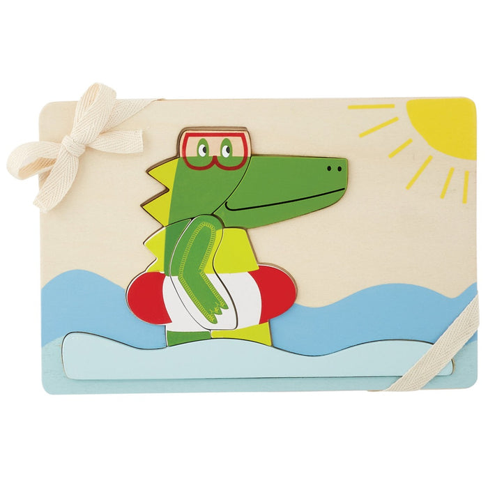 Mud Pie Gator Beach Puzzle