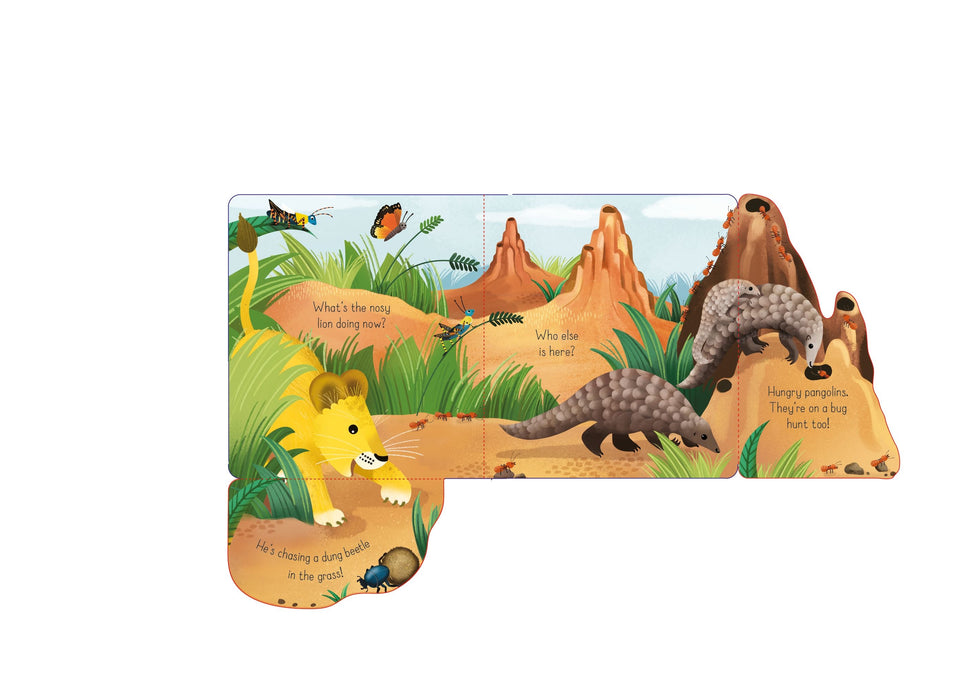 Little Lift and Look Nosy Lion Book