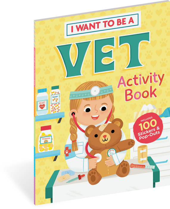 I Want to Be a Vet Activity Book