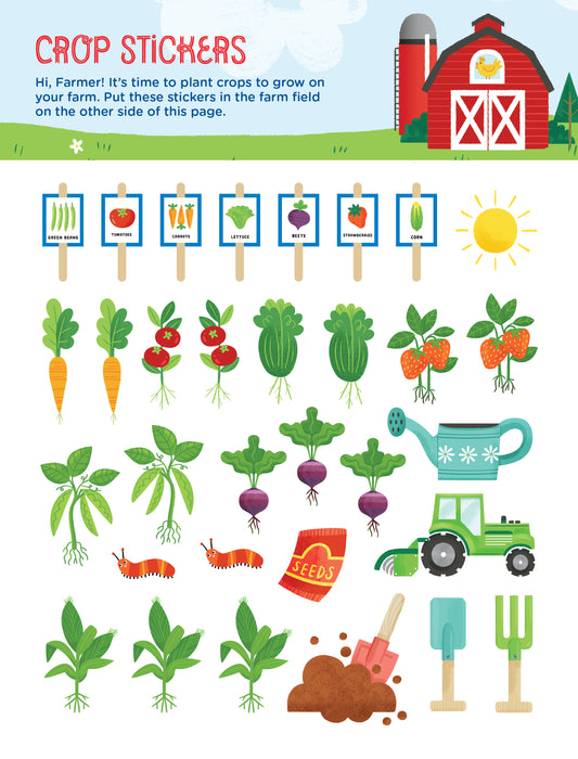 I Want to Be a Farmer Activity Book