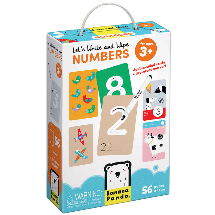 Banana Panda Let’s Write and Wipe- Numbers