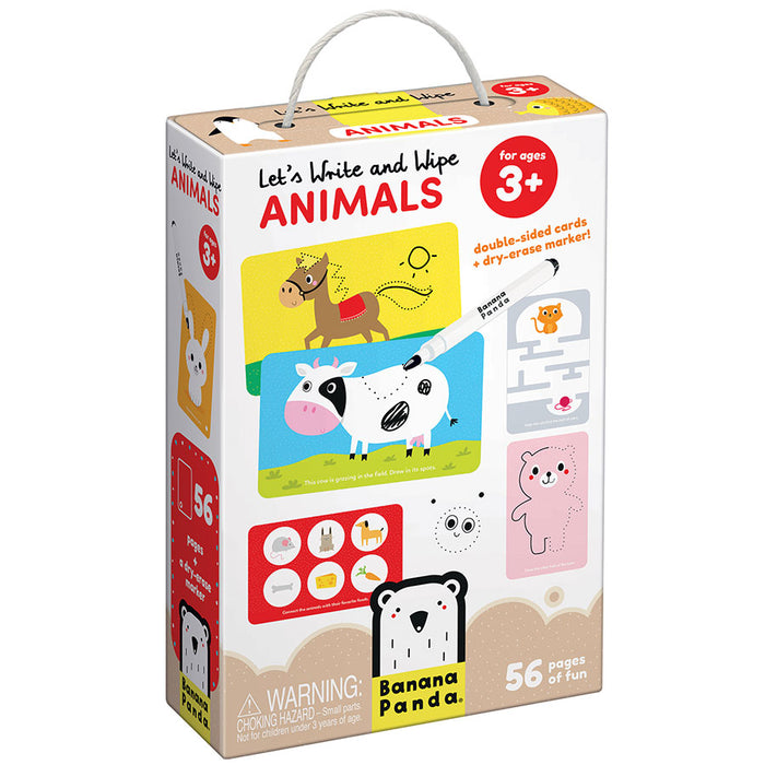 Banana Panda Let’s Write and Wipe Animals