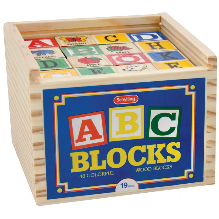 Schylling Alphabet Wood Blocks